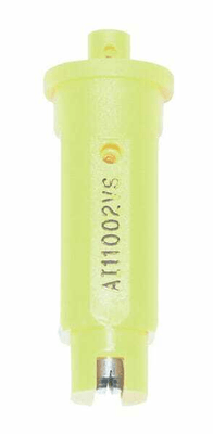 Pièces agricoles - Pièce Pulvérisateur - Buse à injection d'air AI 110° 02 jaune acier inoxydable TeeJet