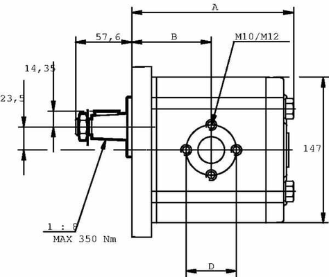 Pièces agricoles - Hydraulique - Pompe hydraulique