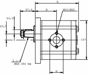 Pièces agricoles - Hydraulique - Pompe hydraulique