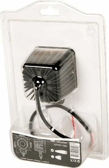 Pièces agricoles - Eclairage - Phare de travail LED carré 10W 900lm, 10/30V, 66x65mm longue portée, 1 LED, gopart