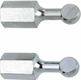 2 embouts extr.rlt-diam.7,5mm