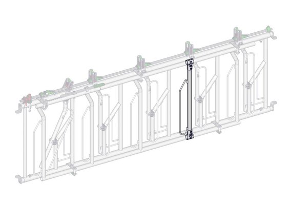 Materiels - Matériel d'élevage - autre - BARRETTE REGLABLE TAUREAU RC II COMPLETE