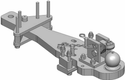 Barre d'attelage renforcée K80® Arbos 5100, 5115, 5130 ENSEMBLE