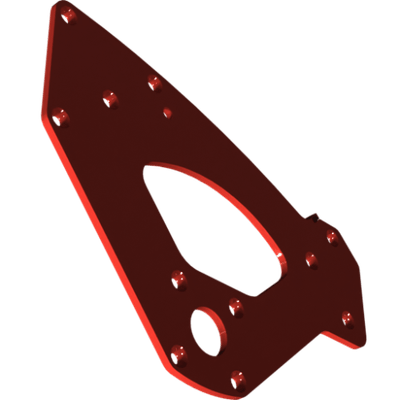 Pièces agricoles - Pièce divers - plaque latérale D -peinte-