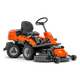 Tondeuse autoportée coupe frontale cellules Husqvarna R214T
