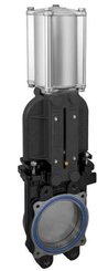 Pièces agricoles - Hydraulique - Vanne à guillotine 4" GLADIO pneumatique