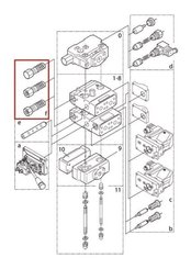 Pièces agricoles - Hydraulique - Sécurité de port PVBR 155G6080