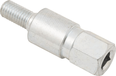 Pièces agricoles - Jardin et forêt pièce adaptable - Adaptateur type H, carré 5,4 Ø 7 mm