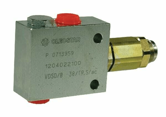 Pièces agricoles - Hydraulique - Clapet de séquence en acier 1/2"