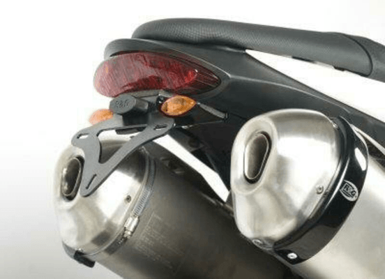 Pièces Quad & Motos - Equipement véhicule - Support de plaque R&G RACING noir Triumph Speed Triple 1050