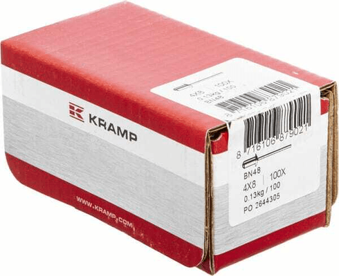 Pièces agricoles - Fasteners - Rivets aveugles 4x8