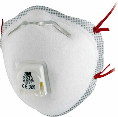 Vêtements et protections - Equipement - Masque antipouss. FFP3+V (10P)
