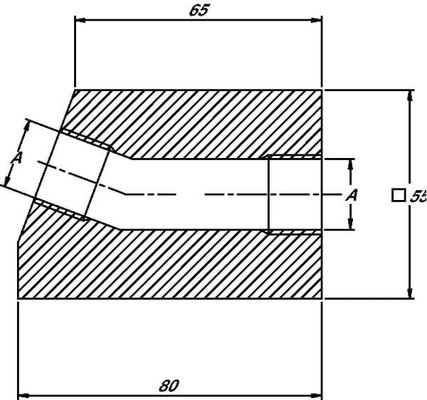 Pièces agricoles - Hydraulique - Bloc à souder 1" BSP