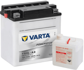 Pièces agricoles - Eclairage - Batterie 12V 9Ah 130A Sports motorisés Freshpack VARTA