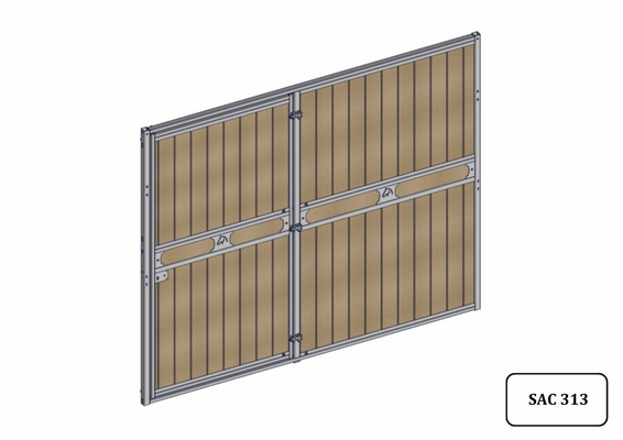Accessoires et options matériel  - Matériel d'élevage - autre - FACADE SELLERIE RESINE L.3M