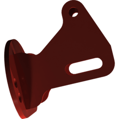 Pièces agricoles - Pièce divers - support verin soudé -peint-