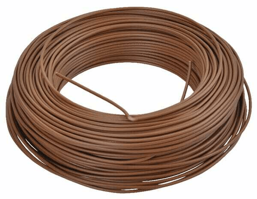 Pièces agricoles - Electricité - Conducteur PVC marron 2,5 mm²