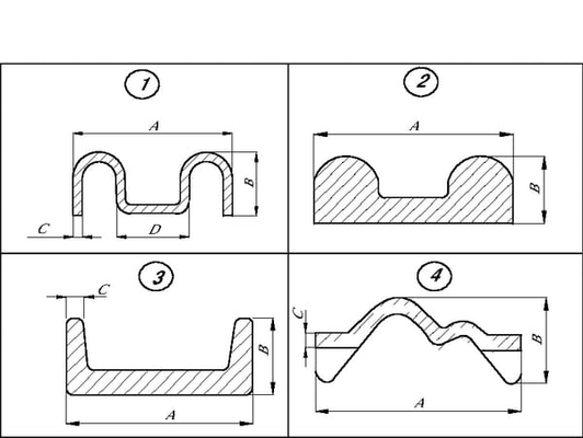 Pièces agricoles - Fertilisation & Lisier - Latte profilée 1,60 m