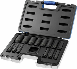 Outils - Outils divers - Jeu 14 douilles impact 1/2"