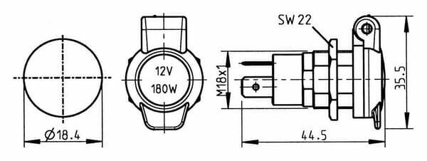 Pièces agricoles - Electricité - Prise