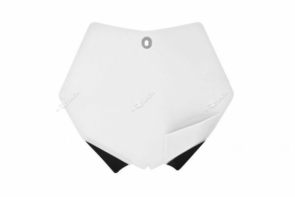 Pièces Quad & Motos - Plastiques - Plaque numéro frontale RACETECH blanc KTM