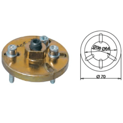 Pièces Quad & Motos - Outillage - Arrache volant BUZZETTI 3 points M6x1,00