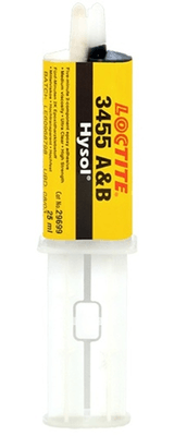 Pièces Quad & Motos - Outillage - Résine époxy bi-composant aluminium A&B LOCTITE 3455 - seringue 24ml