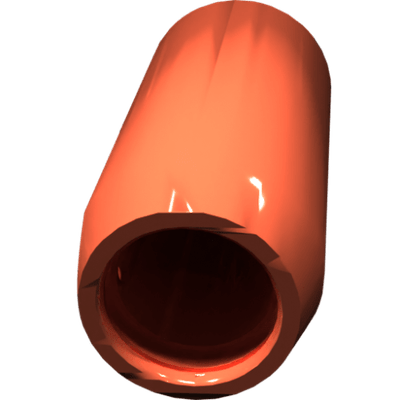 Pièces agricoles - Pièce divers - tube de roulement peint