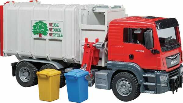 Loisirs - Jouets - Côté Camion poubelle MAN