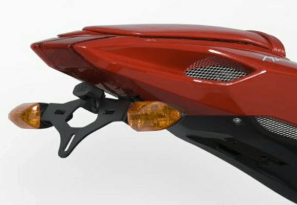 Pièces Quad & Motos - Equipement véhicule - Support de plaque R&G RACING noir MV Agusta F3 675