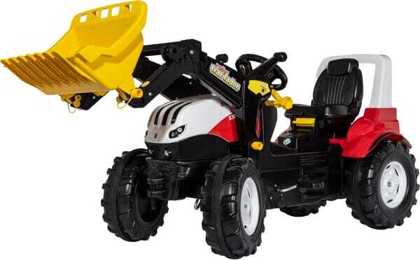 Loisirs - Jouets - Tracteur à pédale, Steyr 6300 TERRUS CVT avec chargeur frontal