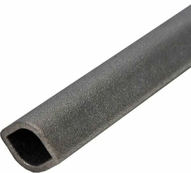 Pièces agricoles - Transmission - Tube profilé revêtu citron OOcGA Ø ext. : 31x23,5 mm L : 1,4 m Walterscheid