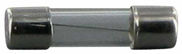 Pièces agricoles - Eclairage - Fusible verre 6A longueur 20mm pack 50x