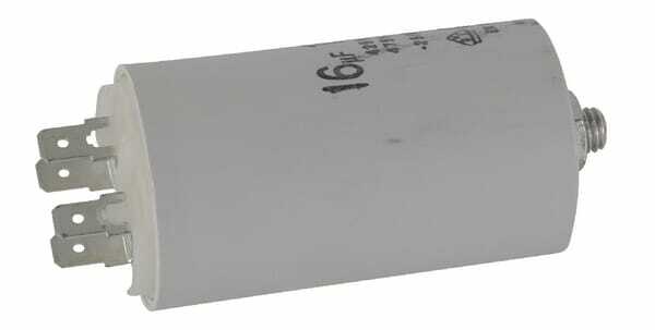 Pièces agricoles - Electricité - Condensateur avec fiche 16µF