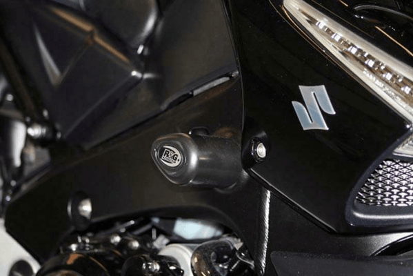Pièces Quad & Motos - Equipement véhicule - Tampons de protection R&G RACING Aero noir Suzuki GSX1340 B-King
