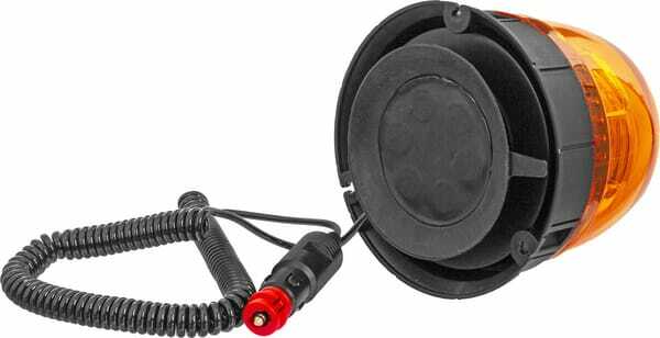 Pièces agricoles - Eclairage - Gyrophare LED, magnétique avec prise EMC