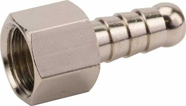 Pièces agricoles - Pièce pneumatique - Embout de tuyau 8 mm x 1/4"