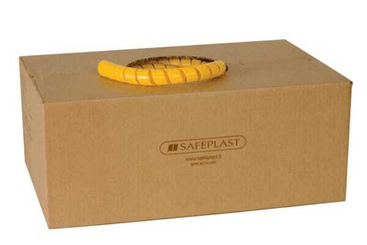 Pièces agricoles - Hydraulique - Spirale plastique jaune 68-80 20 m