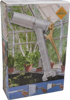 Pièces agricoles - Hydraulique - Pistolet alu/laiton Geka