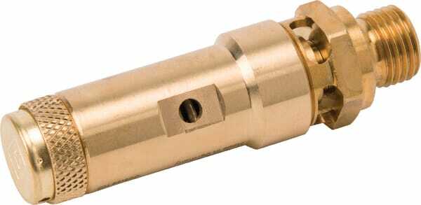 Pièces agricoles - Pièce pneumatique - Soupape sécurité 1/4"CE 10 bar