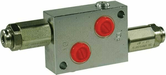 Pièces agricoles - Hydraulique - Clapet de régulation de pression en acier 3/8 BSP