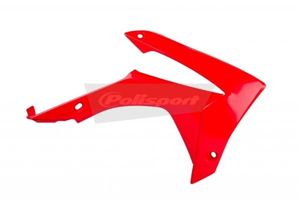 Pièces Quad & Motos - Plastiques - Ouïes de radiateur POLISPORT rouge Honda CRF250R/CRF450R