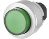 Bouton poussoir lum. vert haut