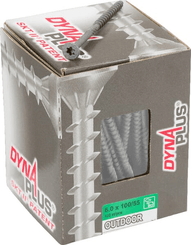 Pièces agricoles - Fasteners - Vis 6x100mm TX30 fraisée, acier carbone DYNAPLUS