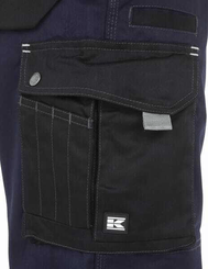 Vêtements et protections - Vêtement  - Pantalon travail bleu-noir 5XL