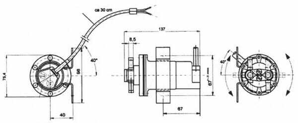 Pièces agricoles - Tracteur pièce adaptable - Pompe à carburant électrique 12V