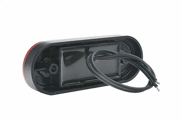 Pièces agricoles - Eclairage - Feu de position LED, rectangulaire, 12-24 V, 115,3x41,3x20 mm, Kramp