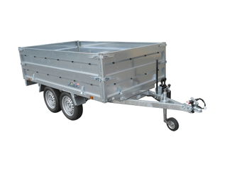 Materiels - Remorque voiture - BENNE 253x147x30 non freinée PTAC : 750 kg