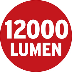 Pièces agricoles - Outils atelier - Lampe de travail hybride LED à batteries multiples 12050 MH, 12000 lm, IP54