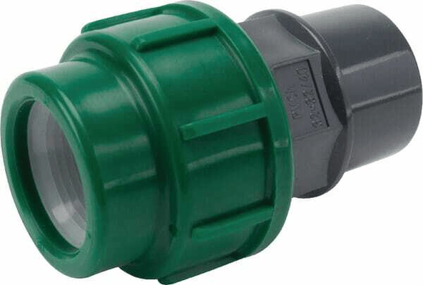 Pièces agricoles - Hydraulique - Adaptateur PVC/PE 25 x 25/32